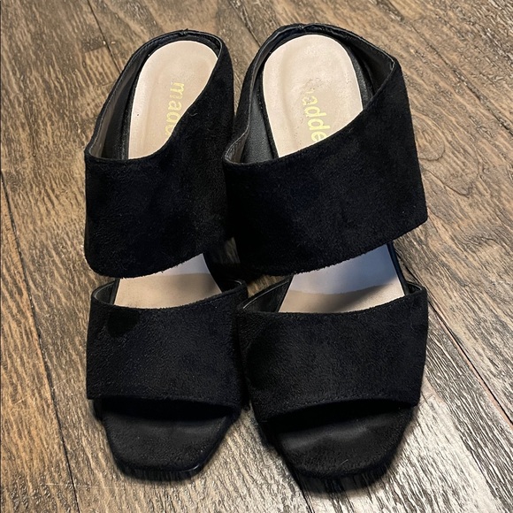 Madden Black Women's Slide Sandals 7.5 - Picture 1 of 4